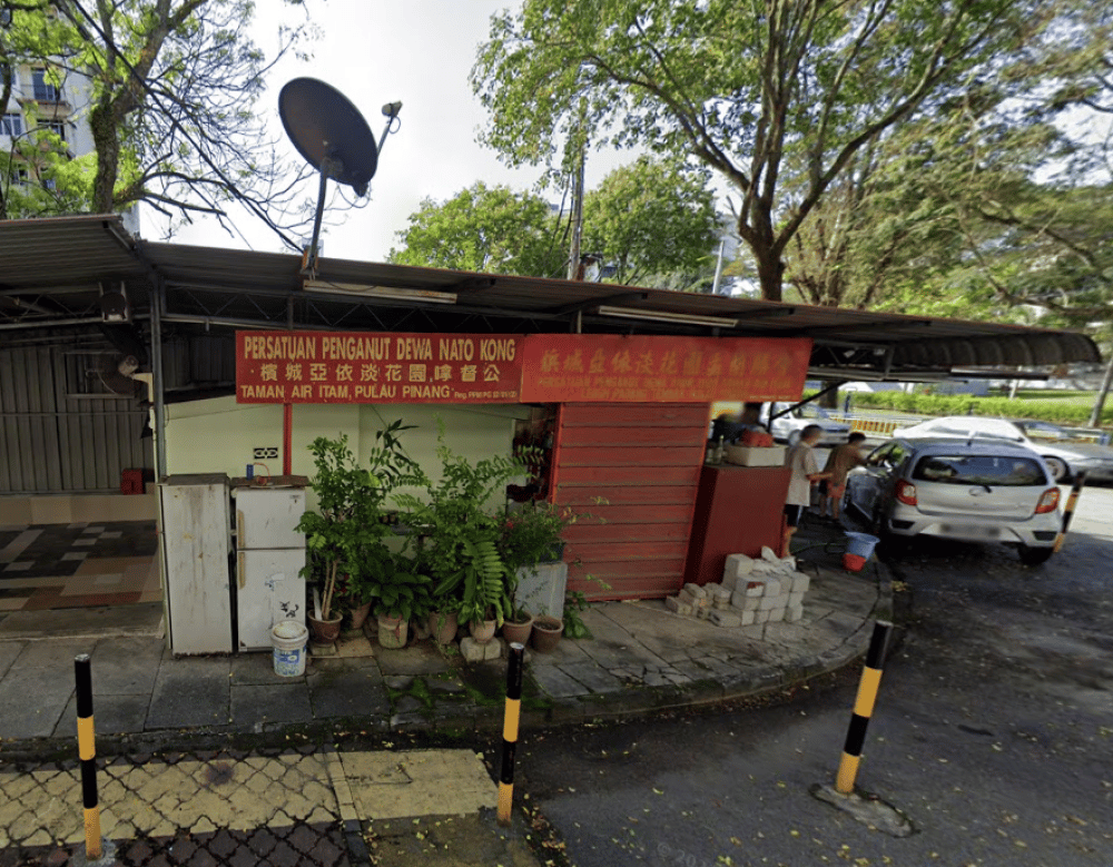 TOKONG DEWA NATO KONG TAMAN AIR ITAM, PADANG TEMBAK